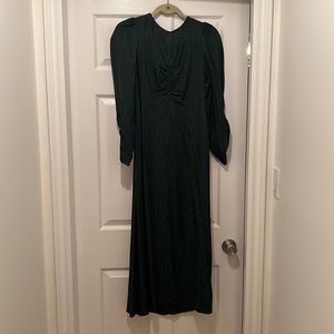 Maxi ruched H&M dress
